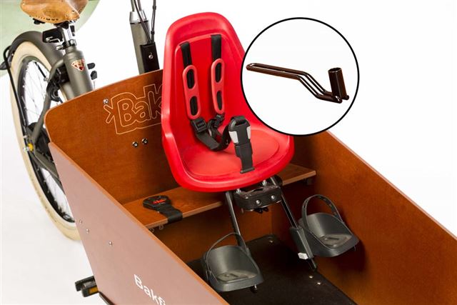 Beugel monteren bobike-mini op het zitbankje te mo