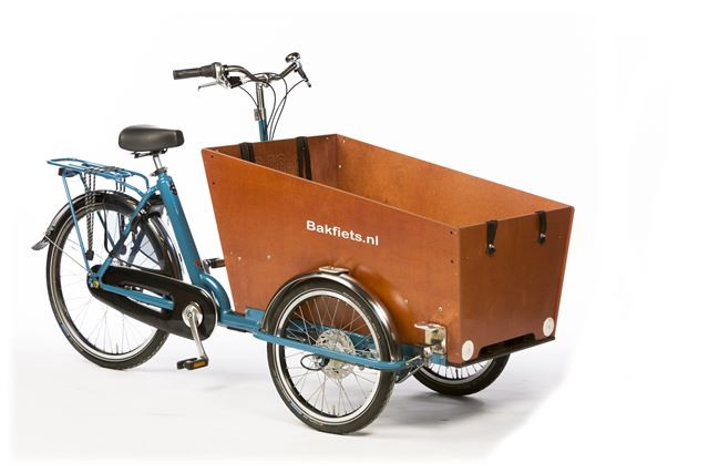 Cargo Trike Smal petrolblauw