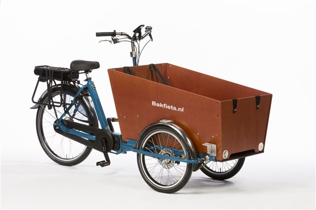Cargotrike Classic Wide Steps NNi Nuvinci Rood - electrische bakfiets - met Shimano Steps - middenmotor - met automatisch schakelen