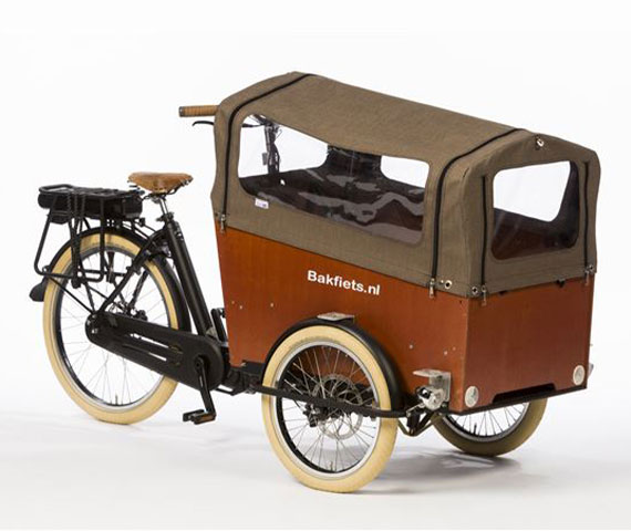 Tent Trike met rits: Tweed