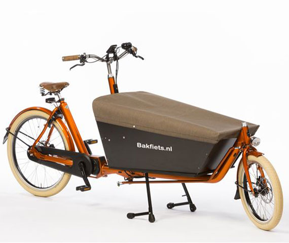 Dekzeil cargobike long: tweed