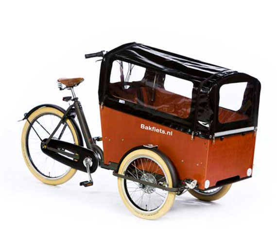 Tent Trike met rits: zwart